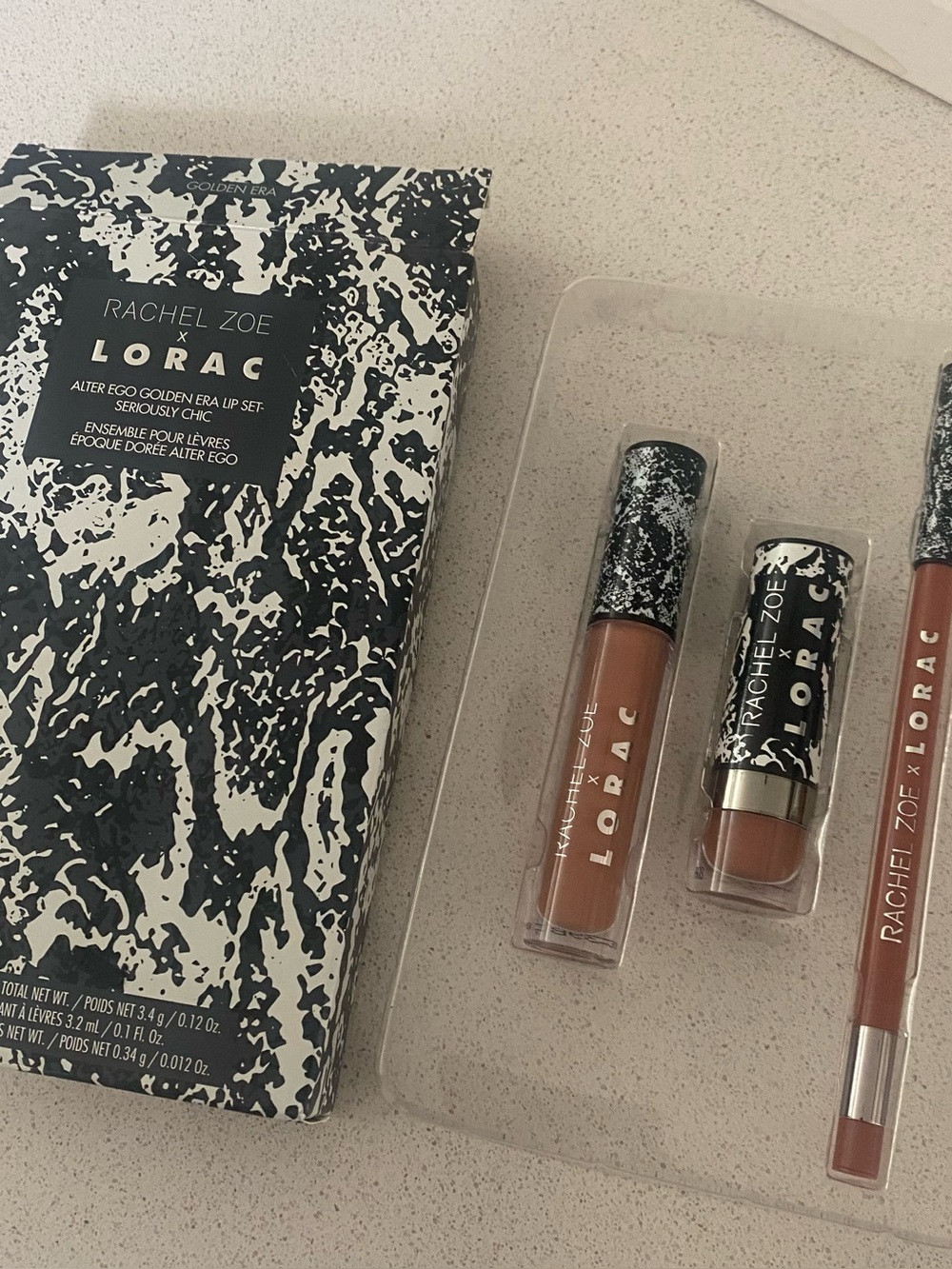 LORAC Rachel Zoe Warm Nude Lip Trio -
Golden Era